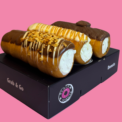 The Cadbury Legends Box - Donnollis, Donuts and Little Dohs Black Box Donuts