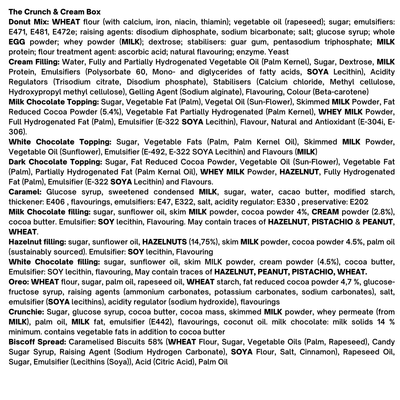 The Crunch & Cream Box - 6 Donuts Black Box Donuts