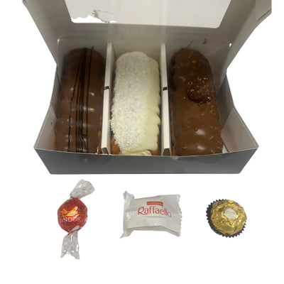 The Ultimate Luxury box of Donuts Black Box Donuts