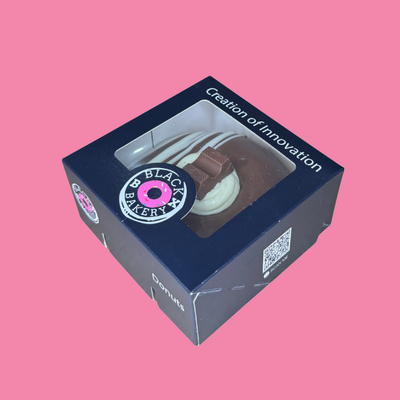 Premium Donut - Kinder Bar Black Box Donuts