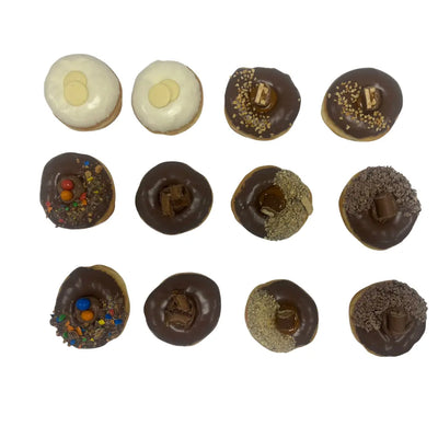 The Ultimate Old School (box of 12) Black Box Donuts