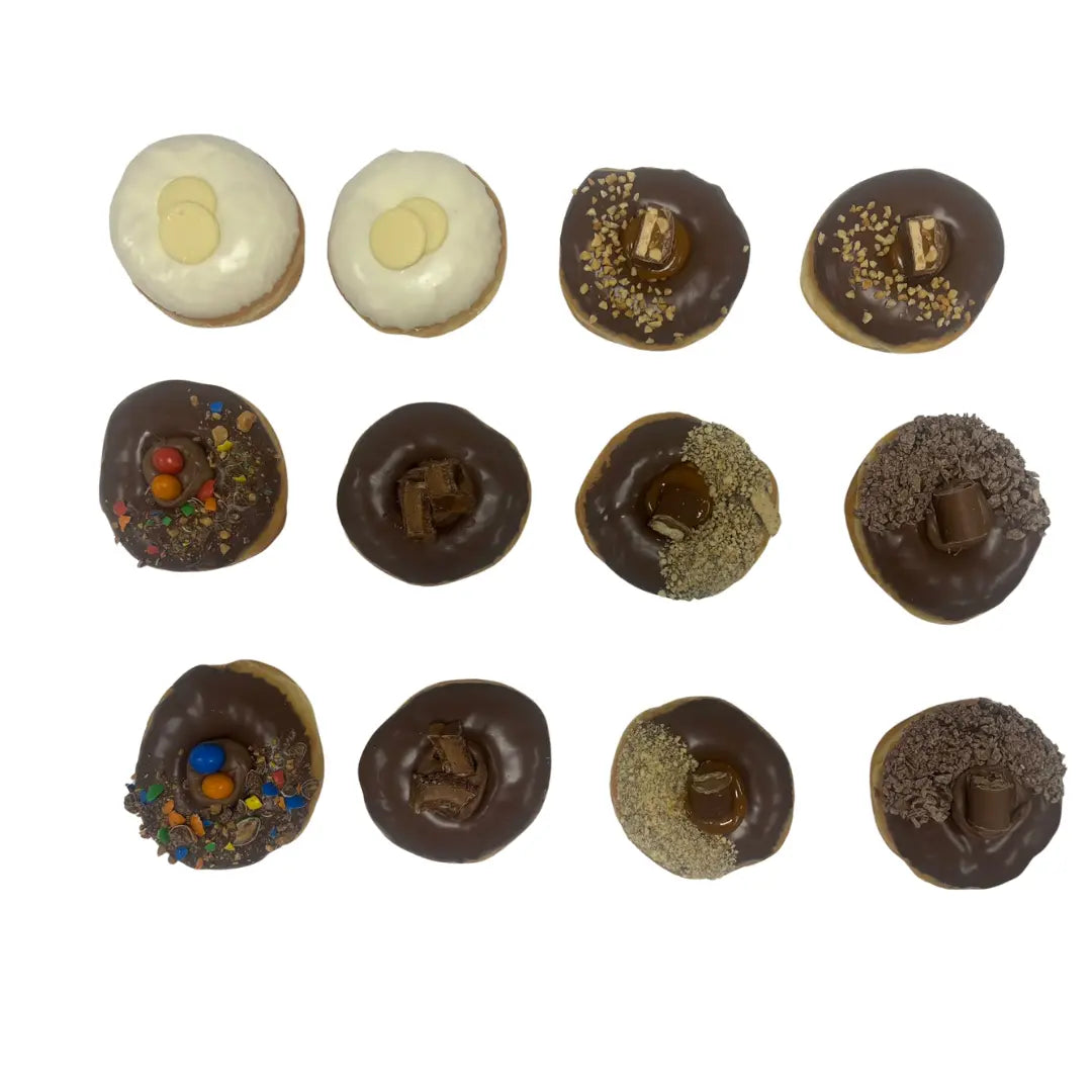 The Ultimate Old School (box of 12) Black Box Donuts