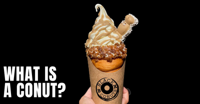 What Is a Conut? The Donut Ice Cream Cone Explained Black Box Donuts