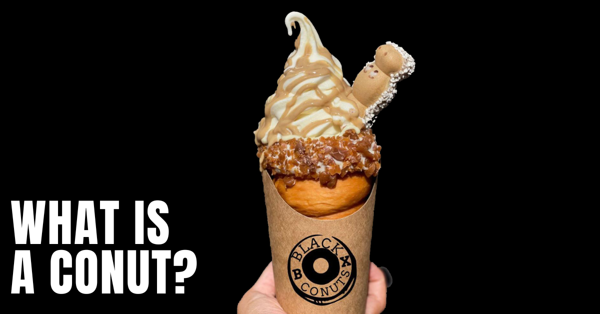 What Is a Conut? The Donut Ice Cream Cone Explained Black Box Donuts