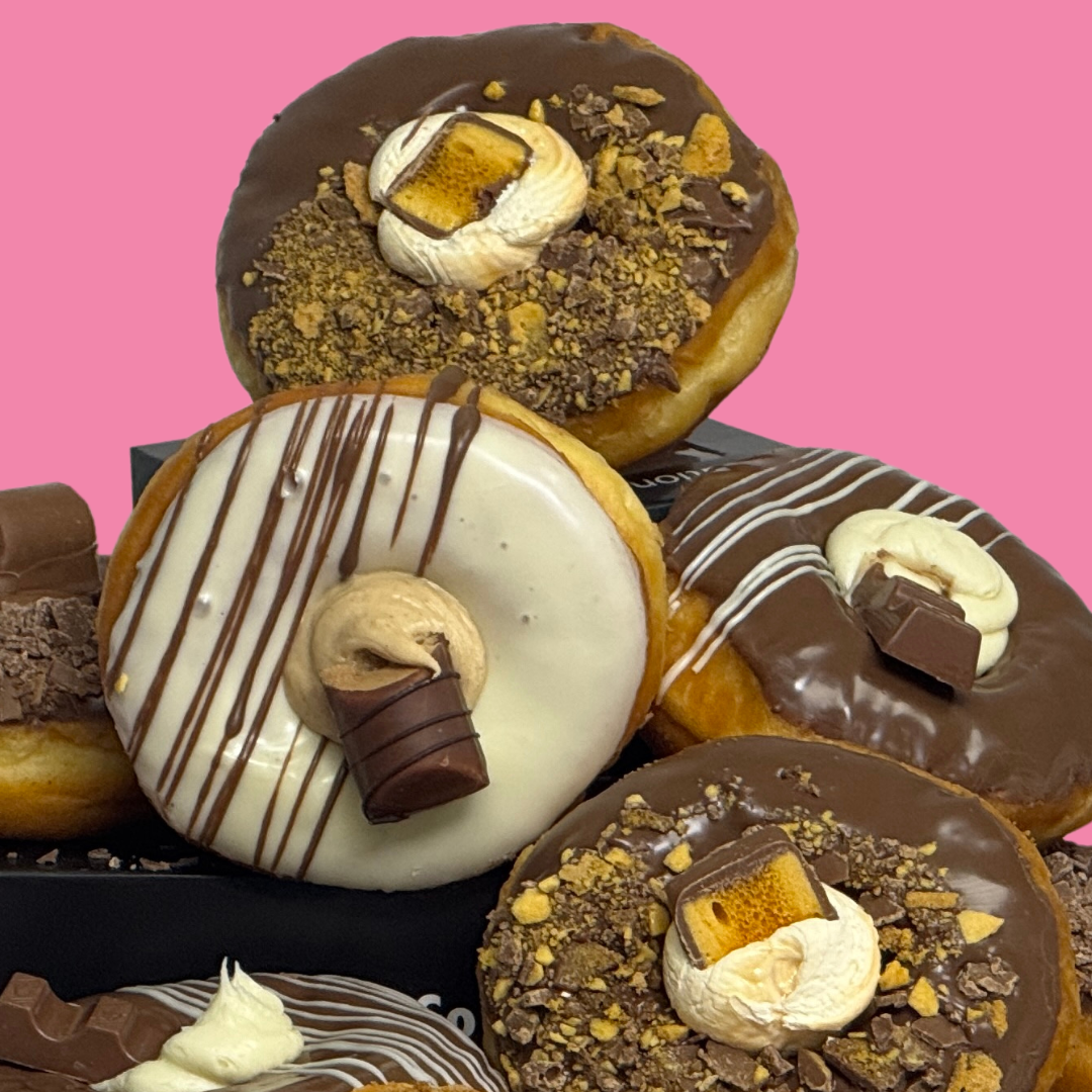 The Legends Donut Box - 12 Donuts Black Box Donuts
