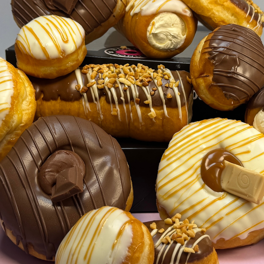 The Cadbury Legends Box - Donnollis, Donuts and Little Dohs Black Box Donuts