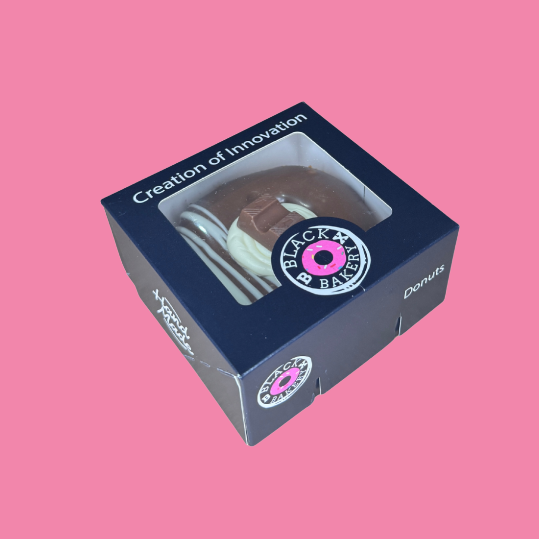 Premium Donut - Kinder Bar Black Box Donuts