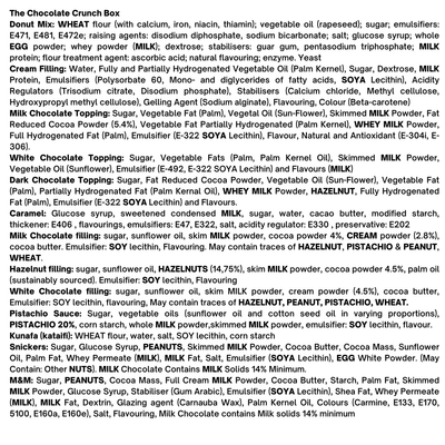 The Chocolate Crunch Box - 6 Donuts Black Box Donuts