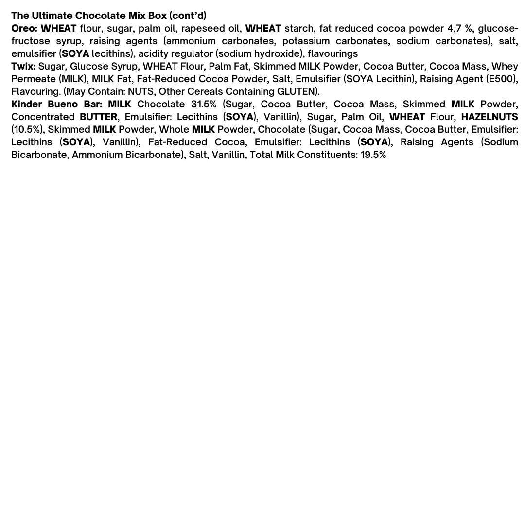 Ultimate Chocolate Mix Box - 6 Donuts Black Box Donuts