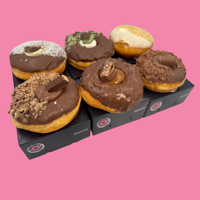 The Sweet Mix Box - 6 Donuts Black Box Donuts