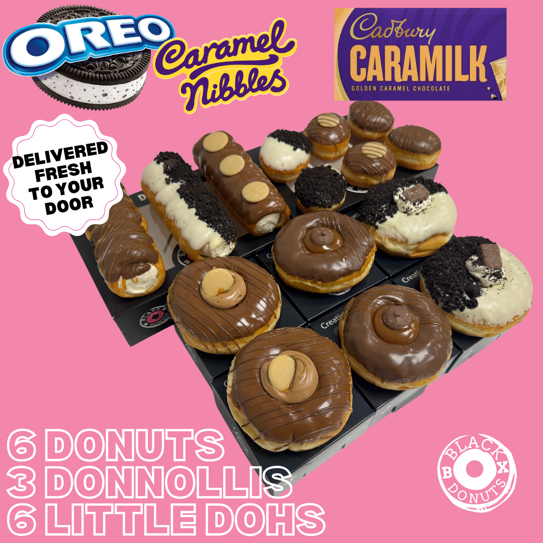 The Aero Ultimate box - Donnollis, Donuts and Little Dohs Black Box Donuts