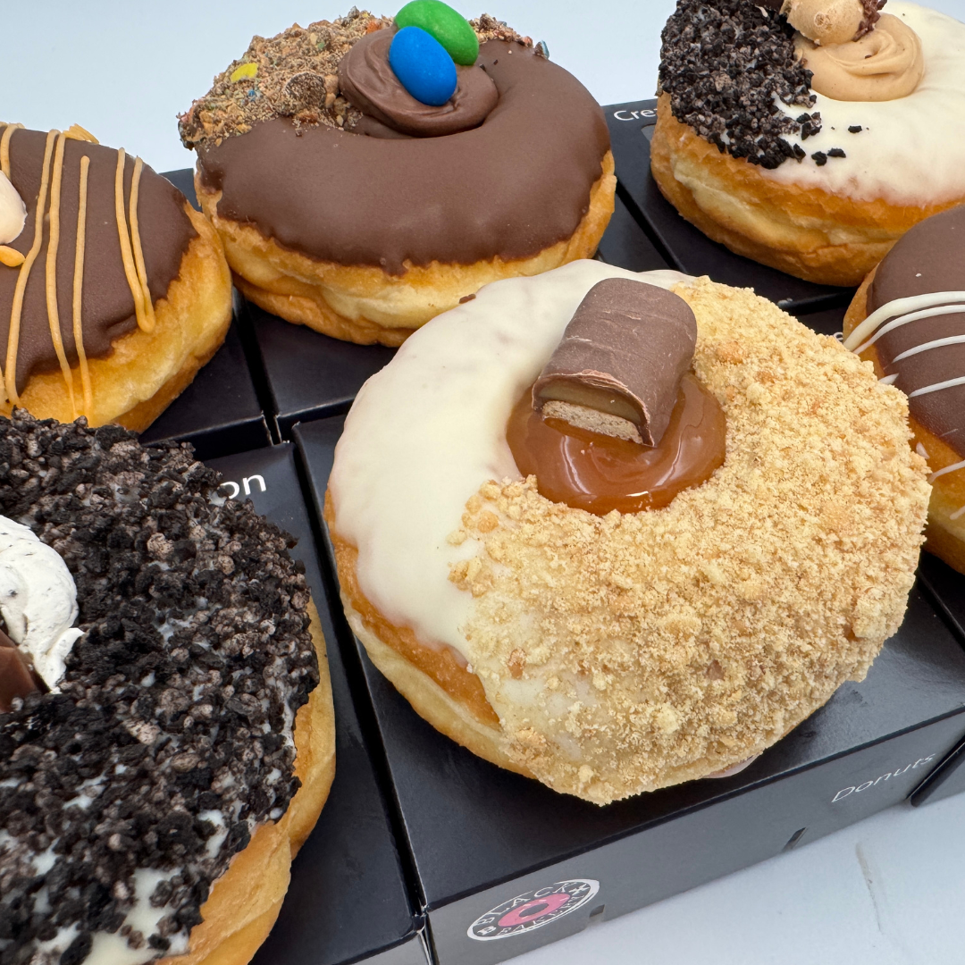 Ultimate Chocolate Mix Box - 6 Donuts Black Box Donuts
