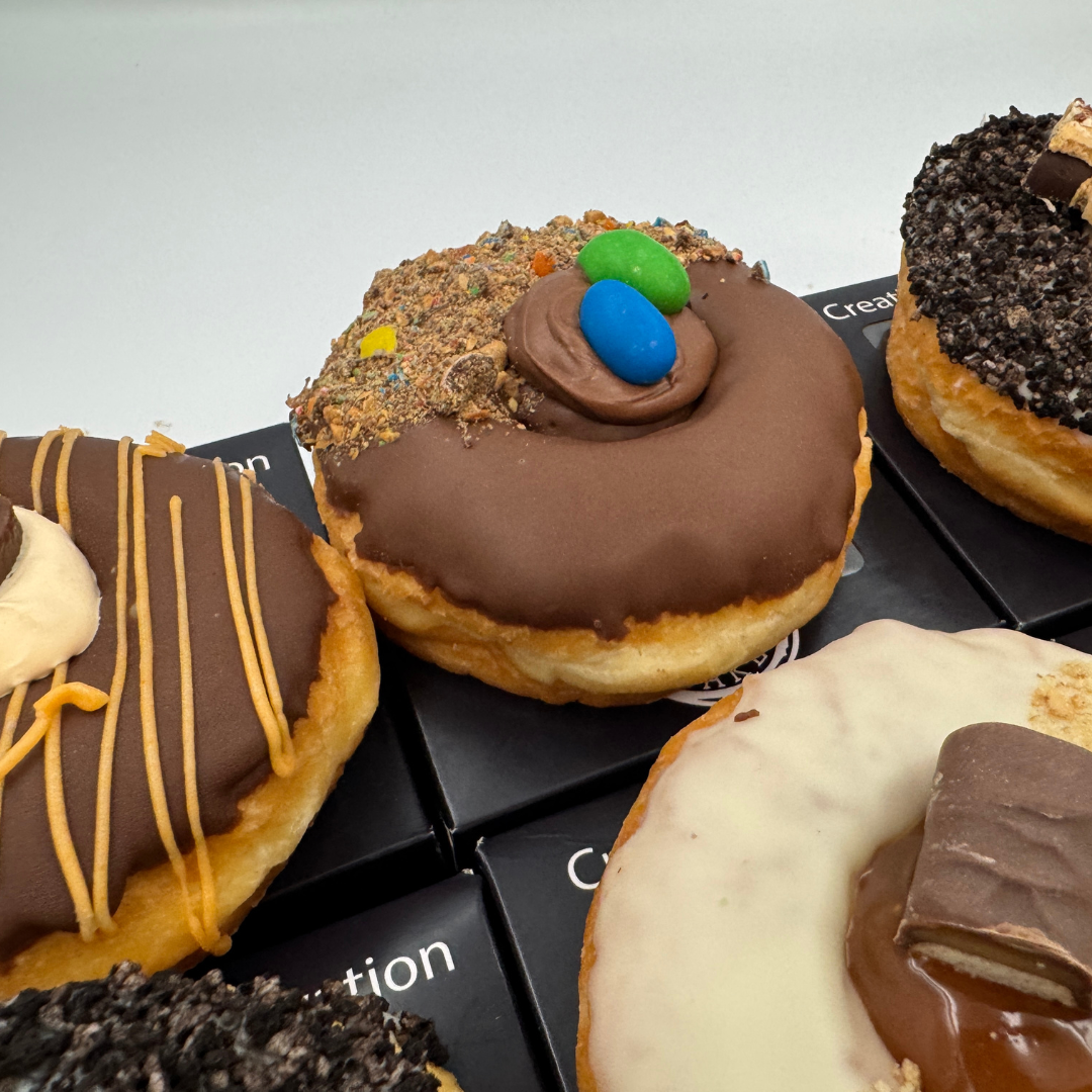 Ultimate Chocolate Mix Box - 6 Donuts Black Box Donuts