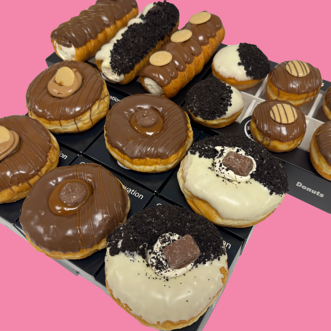 The Aero Ultimate box - Donnollis, Donuts and Little Dohs Black Box Donuts