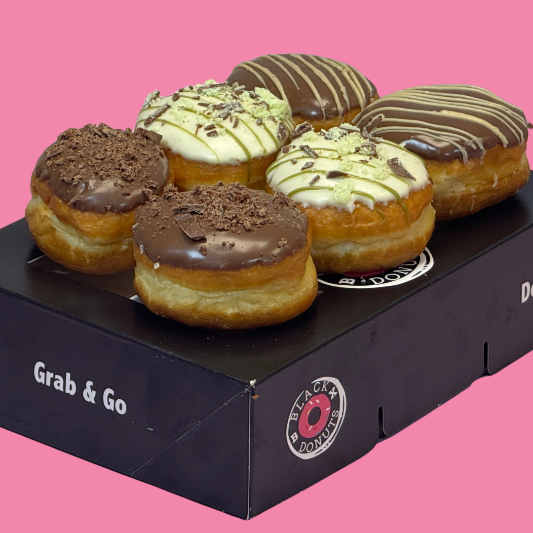 The Ultimate Bubble Box - Donnollis, Donuts and Little Dohs Black Box Donuts