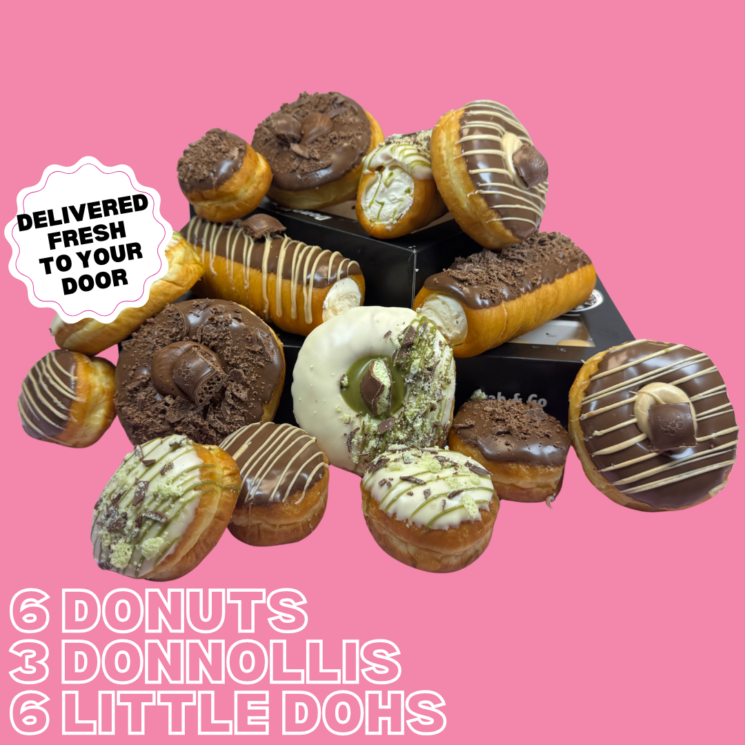 The Ultimate Bubble Box - Donnollis, Donuts and Little Dohs Black Box Donuts