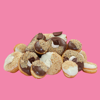 Ultimate Reese's Box - Donnollis, Donuts and Little Dohs Black Box Donuts