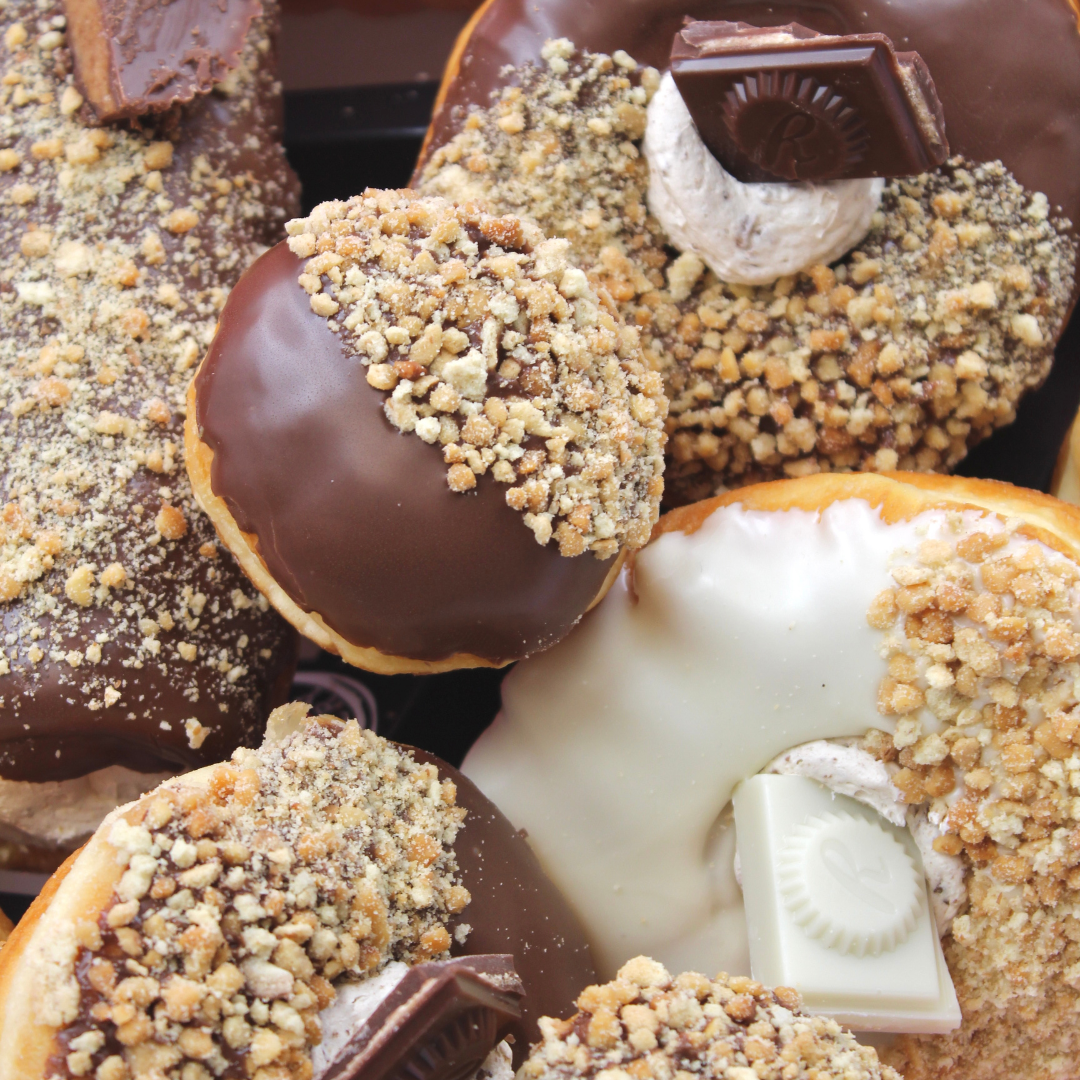 Ultimate Reese's Box - Donnollis, Donuts and Little Dohs Black Box Donuts