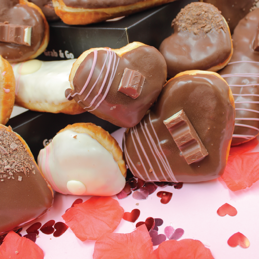 The Ultimate Love Box perfect for Valentines Day Black Box Donuts