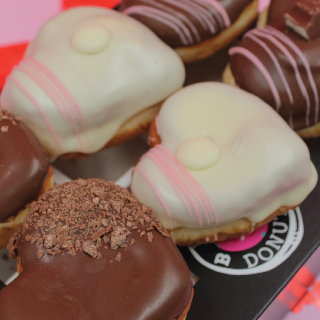 The Ultimate Love Box perfect for Valentines Day Black Box Donuts