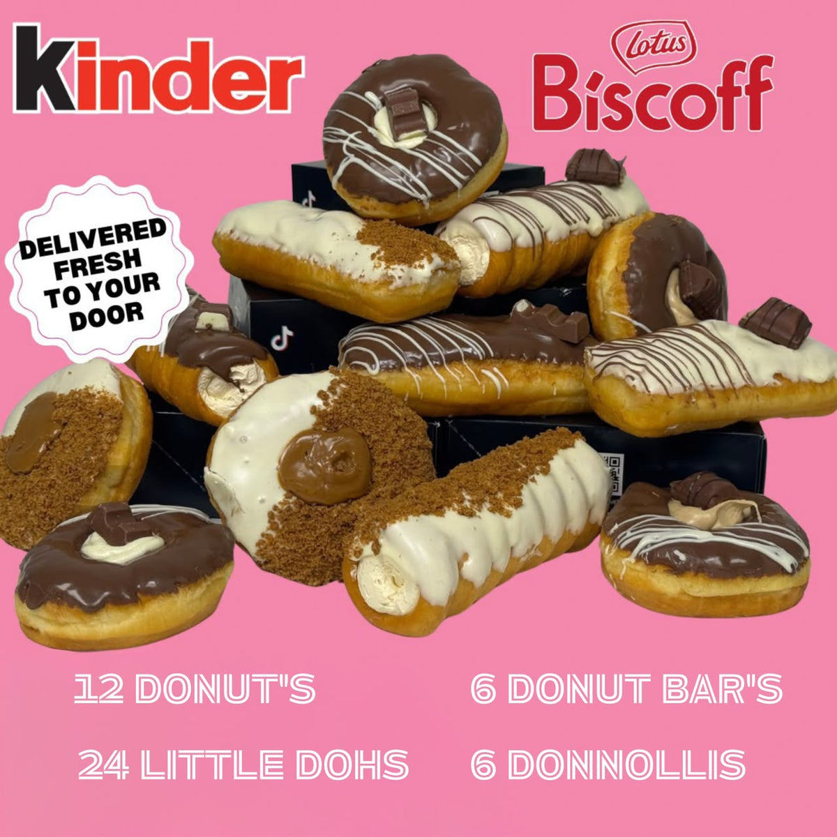 The Ultimate Event Box - Donnollis, Donuts, Little Dohs and Donut Bars