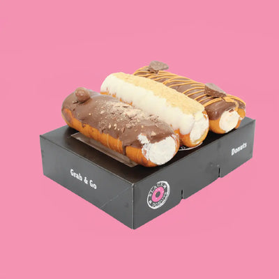 Ultimate Flavour Box pack based on Celebrations and Hero sweets Black Box Donuts