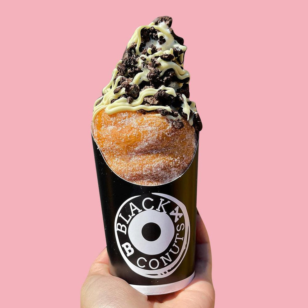 Conuts Box Donut based Cones Black Box Donuts